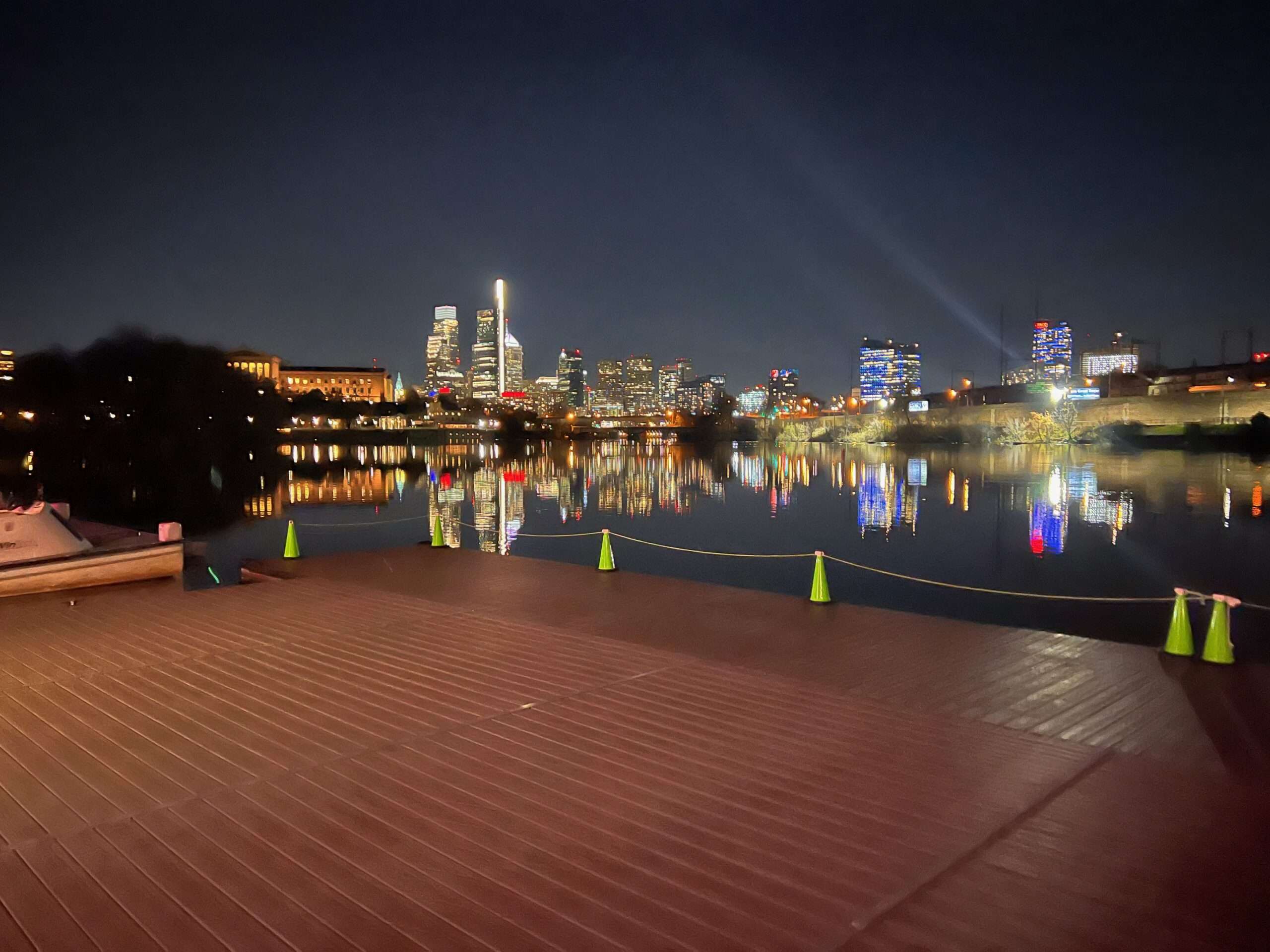 Vesper Dock at Night